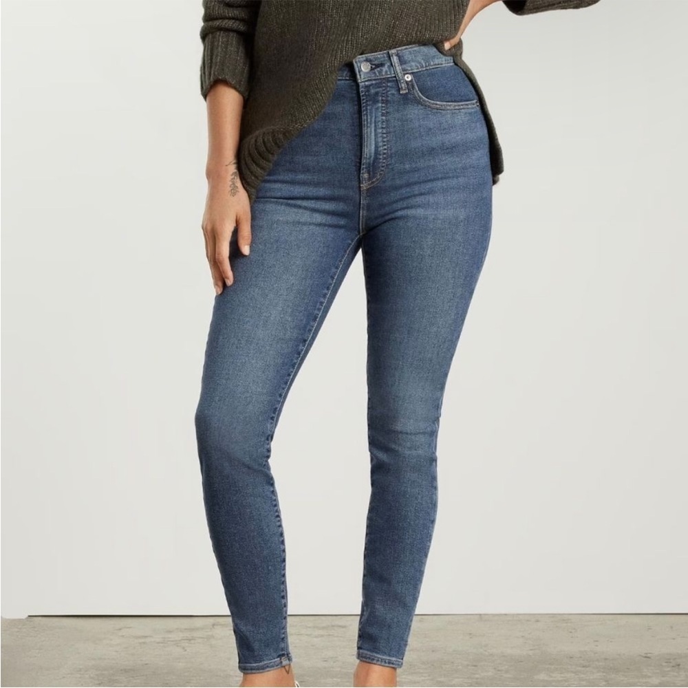 Everlane Women’s Dark Wash The Way High Skinny Jeans Size 27
